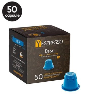 50 Capsule Yespresso Deca - Compatibile Nespresso 50 Capsule Yespresso Deca - Compatibile Nespresso