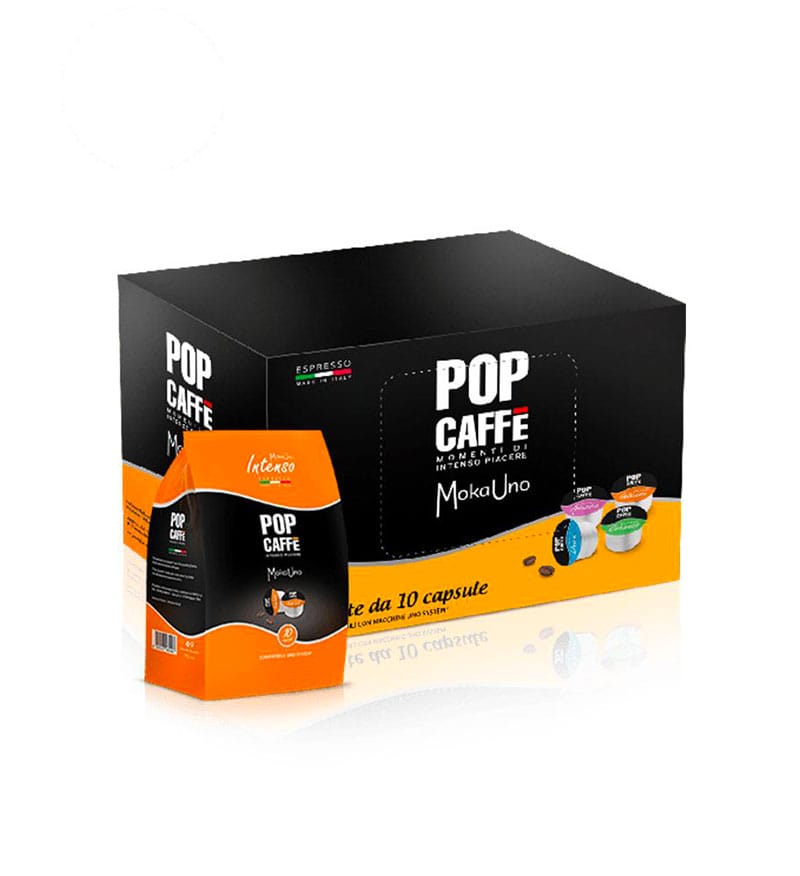 100 Capsule Pop Caffe Miscela 1 Intenso – Compatibile Uno System 100 Capsule Pop Caffe Miscela 1 Intenso – Compatibile Uno System