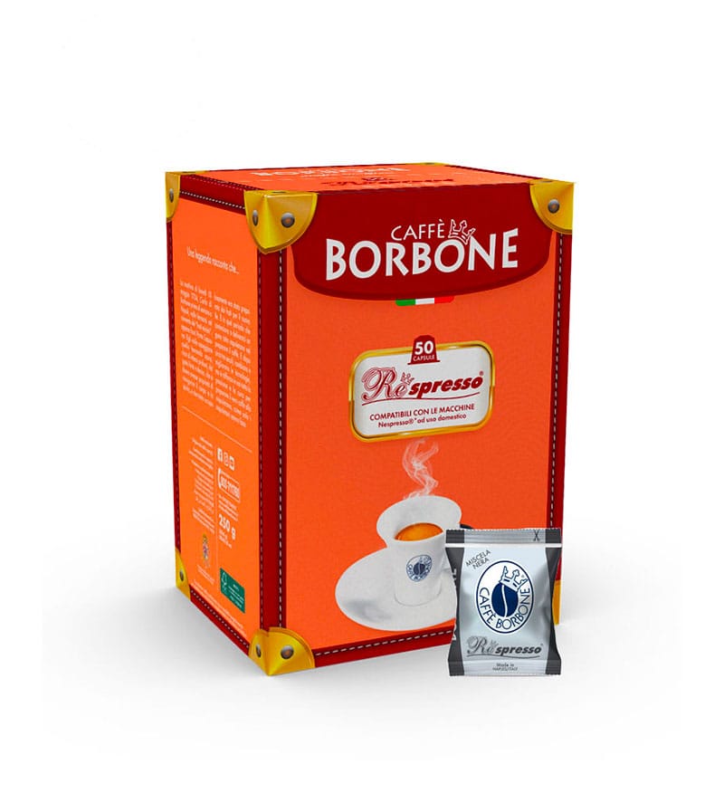 50 Capsule Borbone Respresso Miscela Nera - Compatibile Nespresso 50 Capsule Borbone Respresso Miscela Nera - Compatibile Nespresso
