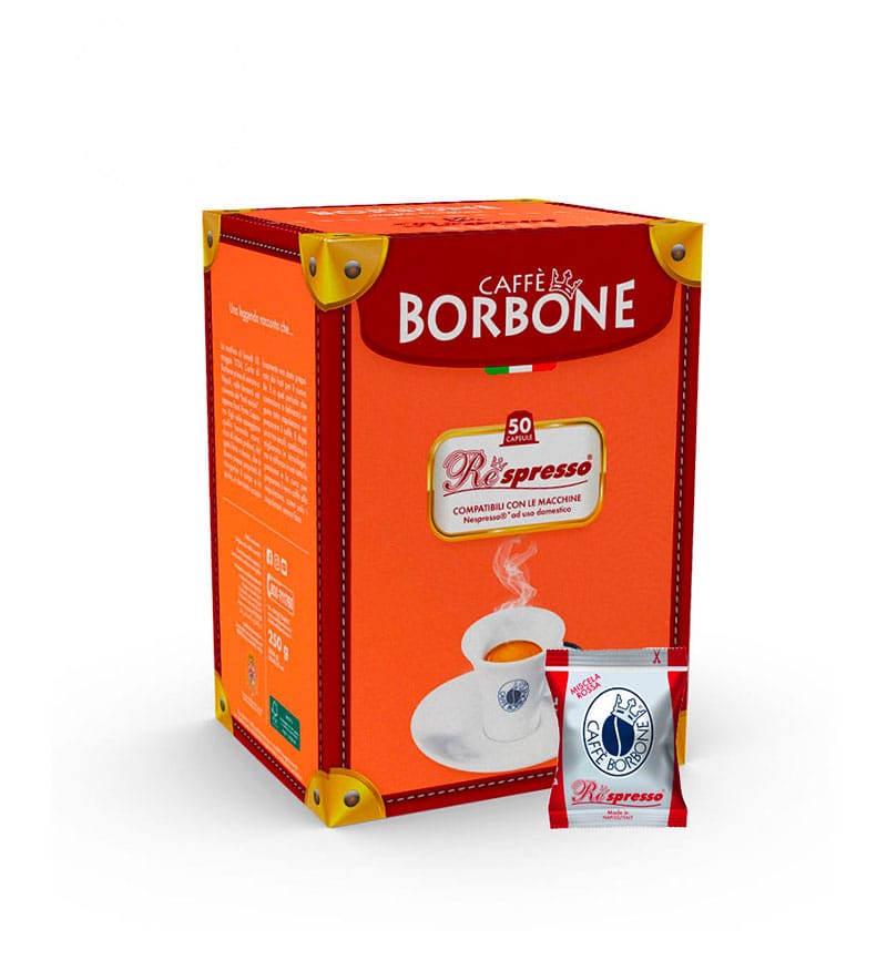 50 Capsule Borbone Respresso Miscela Rossa - Compatibile Nespresso 50 Capsule Borbone Respresso Miscela Rossa - Compatibile Nespresso