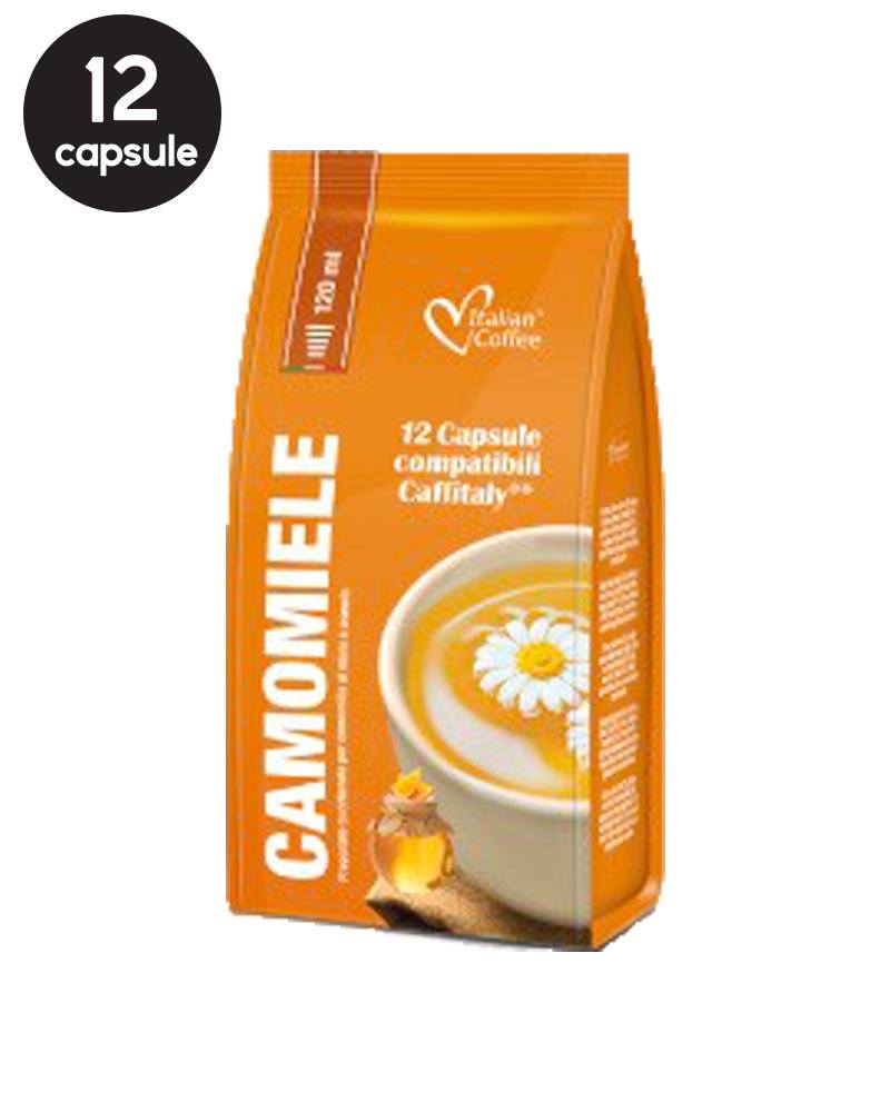 12 Capsule Italian Coffee Ceai Musetel & Miere – Compatibile Cafissimo / Caffitaly / BeanZ 12 Capsule Italian Coffee Ceai Musetel & Miere – Compatibile Cafissimo / Caffitaly / BeanZ
