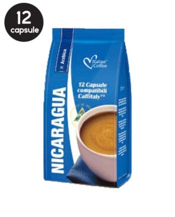 12 Capsule Italian Coffee Nicaragua Arabica – Compatibile Cafissimo / Caffitaly / BeanZ 12 Capsule Italian Coffee Nicaragua Arabica – Compatibile Cafissimo / Caffitaly / BeanZ