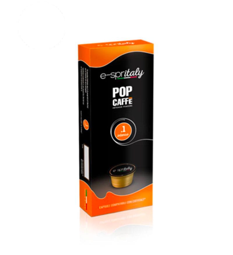 10 Capsule Pop Caffe Miscela 1 Intenso - Compatibile Cafissimo / Caffitaly / BeanZ 10 Capsule Pop Caffe Miscela 1 Intenso - Compatibile Cafissimo / Caffitaly / BeanZ