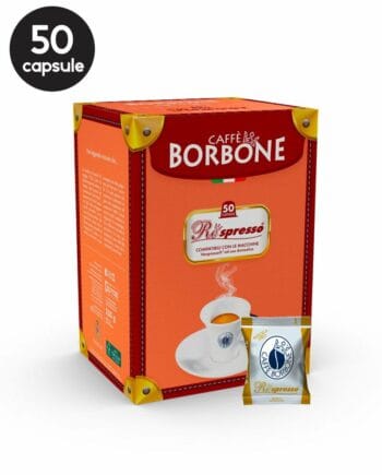 50 Capsule Borbone Respresso Miscela Oro - Compatibile Nespresso