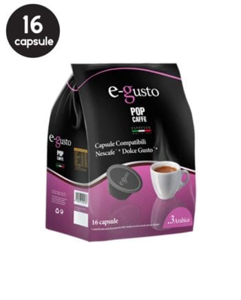 16 Capsule Pop Caffe Miscela 3 Arabica – Compatibile Dolce Gusto 16 Capsule Pop Caffe Miscela 3 Arabica – Compatibile Dolce Gusto