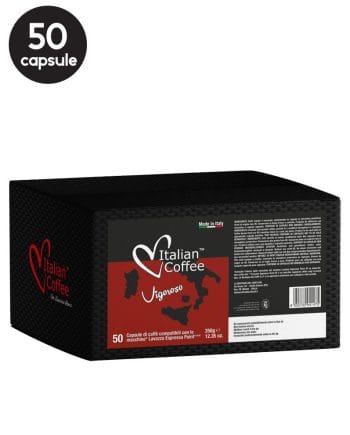 50 Capsule Italian Coffee Vigoroso – Compatibile Espresso Point