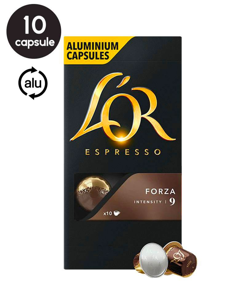 10 Capsule L'Or Espresso Forza – Compatibile Nespresso 10 Capsule L'Or Espresso Forza – Compatibile Nespresso