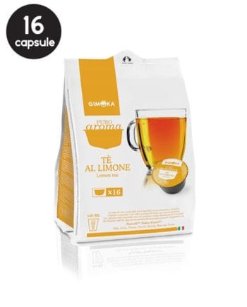 16 Capsule Gimoka Ceai Lamaie – Compatibile Dolce Gusto
