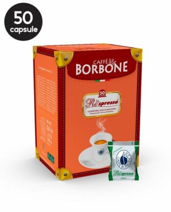 50 Capsule Borbone Respresso Miscela Dek - Compatibile Nespresso
