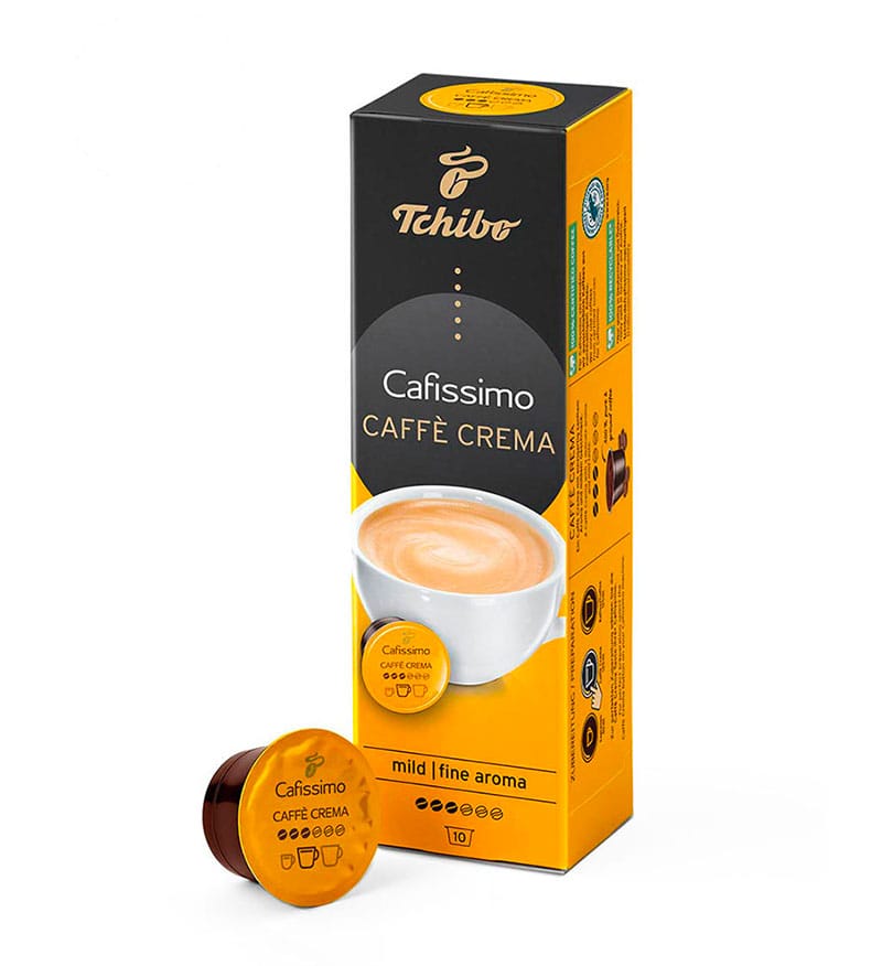 10 Capsule Tchibo Cafissimo Caffe Crema Fine Aroma 10 Capsule Tchibo Cafissimo Caffe Crema Fine Aroma