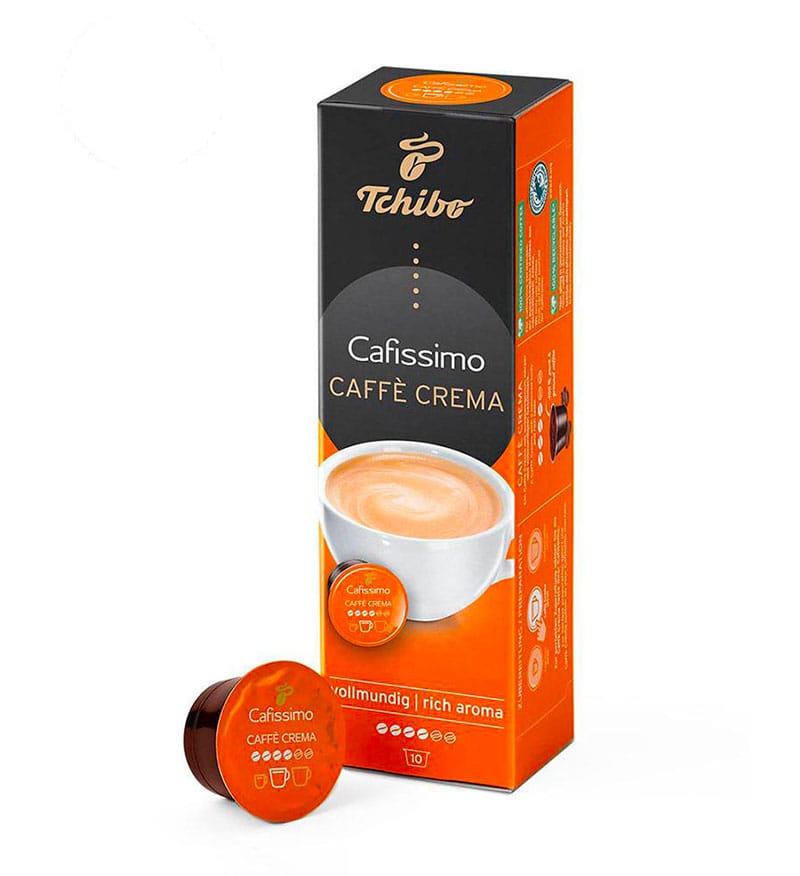 10 Capsule Tchibo Cafissimo Caffe Crema Rich Aroma 10 Capsule Tchibo Cafissimo Caffe Crema Rich Aroma