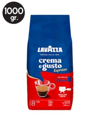 Cafea Boabe Lavazza Crema e Gusto Espresso Classico 1kg (8/10)
