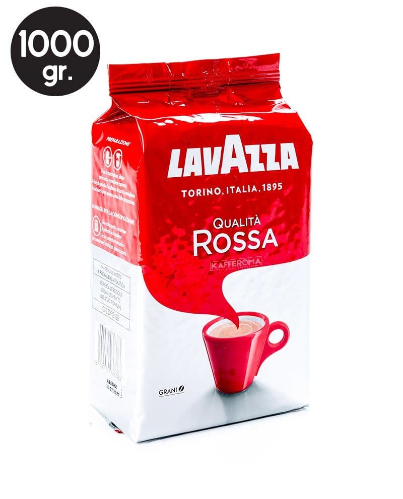 Cafea Boabe Lavazza Qualita Rossa 1kg Cafea Boabe Lavazza Qualita Rossa 1kg