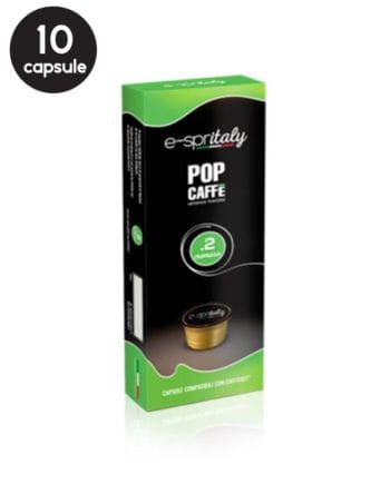10 Capsule Pop Caffe Miscela 2 Cremoso - Compatibile Cafissimo / Caffitaly / BeanZ 10 Capsule Pop Caffe Miscela 2 Cremoso - Compatibile Cafissimo / Caffitaly / BeanZ