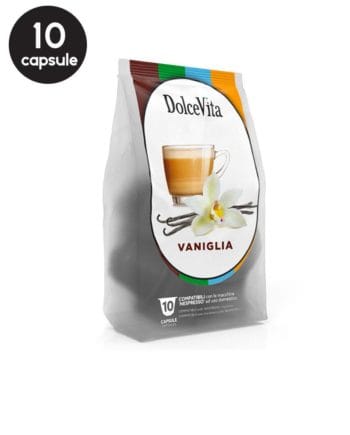10 Capsule DolceVita Caffe Alla Vaniglia - Compatibile Nespresso 10 Capsule DolceVita Caffe Alla Vaniglia - Compatibile Nespresso