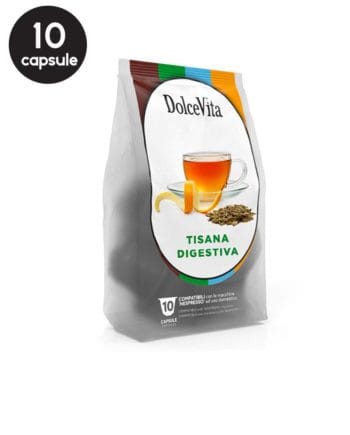 10 Capsule DolceVita Ceai Digestiv - Compatibile Nespresso 10 Capsule DolceVita Ceai Digestiv - Compatibile Nespresso