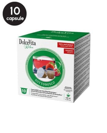 10 Capsule DolceVita Ceai Fructe de Padure - Compatibile Nespresso 10 Capsule DolceVita Ceai Fructe de Padure - Compatibile Nespresso