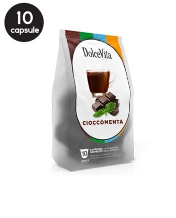 10 Capsule DolceVita Cioccomenta - Compatibile Nespresso 10 Capsule DolceVita Cioccomenta - Compatibile Nespresso