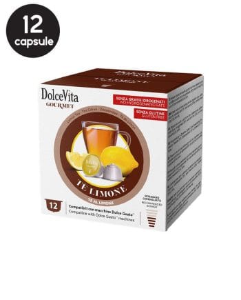 12 Capsule DolceVita Ceai de Lamaie - Compatibile Dolce Gusto