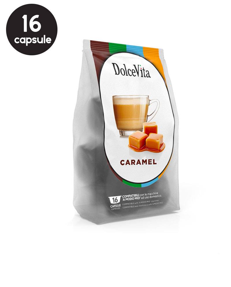 16 Capsule DolceVita Caramelito - Compatibile A Modo Mio 16 Capsule DolceVita Caramelito - Compatibile A Modo Mio