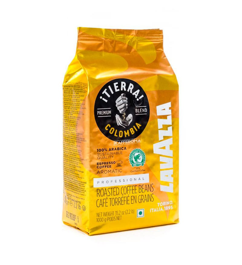 Cafea Boabe Lavazza Tierra Colombia Espresso 1kg Cafea Boabe Lavazza Tierra Colombia Espresso 1kg
