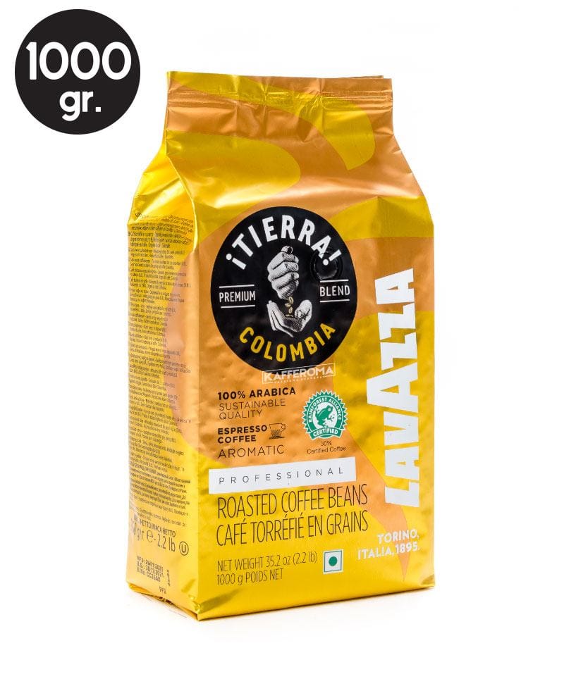 Cafea Boabe Lavazza Tierra Colombia Espresso 1kg Cafea Boabe Lavazza Tierra Colombia Espresso 1kg