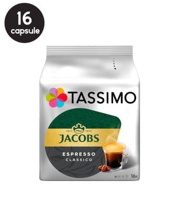 16 Capsule Tassimo Jacobs Espresso Classico 16 Capsule Tassimo Jacobs Espresso Classico