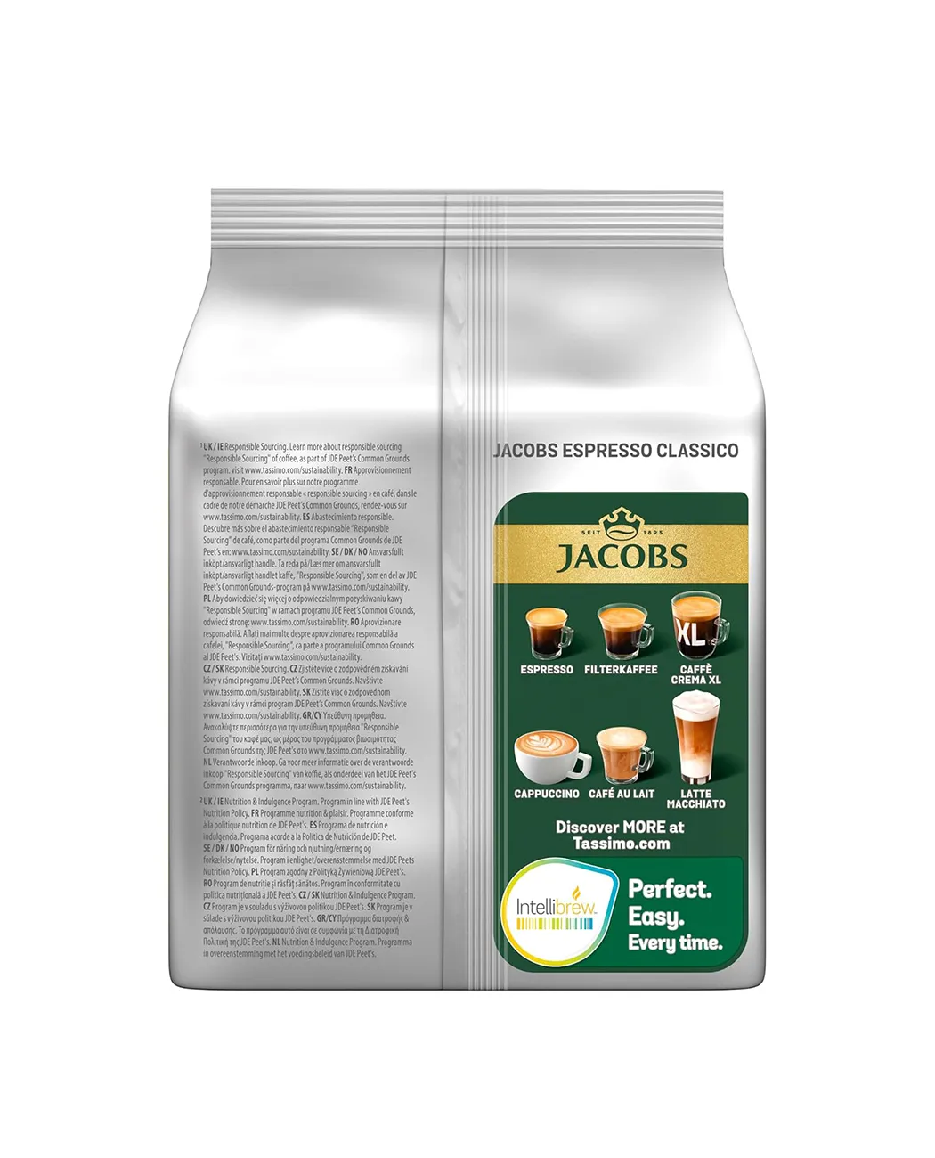 16 Capsule Tassimo Jacobs Espresso Classico 16 Capsule Tassimo Jacobs Espresso Classico