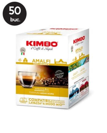 50 Capsule Kimbo Amalfi – Compatibile A Modo Mio