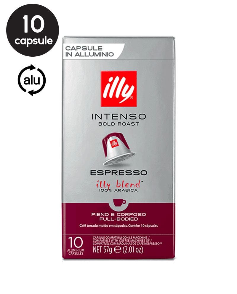 10 Capsule Illy Espresso Intenso - Compatibile Nespresso 10 Capsule Illy Espresso Intenso - Compatibile Nespresso