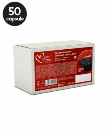 50 Capsule Italian Coffee Incanto Cremoso – Compatibile Lavazza Blue