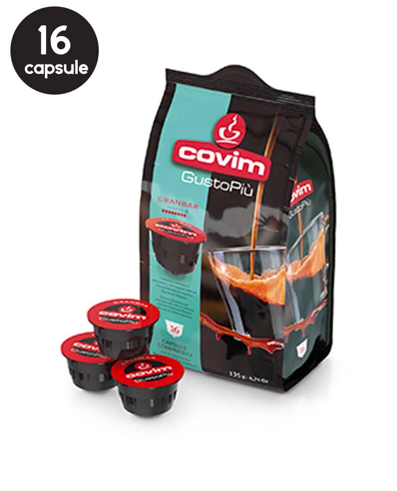 16 Capsule Covim Espresso Granbar - Compatibile Dolce Gusto 16 Capsule Covim Espresso Granbar - Compatibile Dolce Gusto