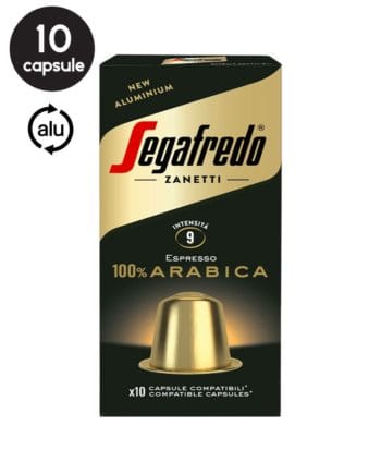 10 Capsule Aluminiu Segafredo Espresso Arabica - Compatibile Nespresso 10 Capsule Aluminiu Segafredo Espresso Arabica - Compatibile Nespresso