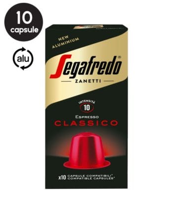10 Capsule Aluminiu Segafredo Espresso Classico - Compatibile Nespresso 10 Capsule Aluminiu Segafredo Espresso Classico - Compatibile Nespresso