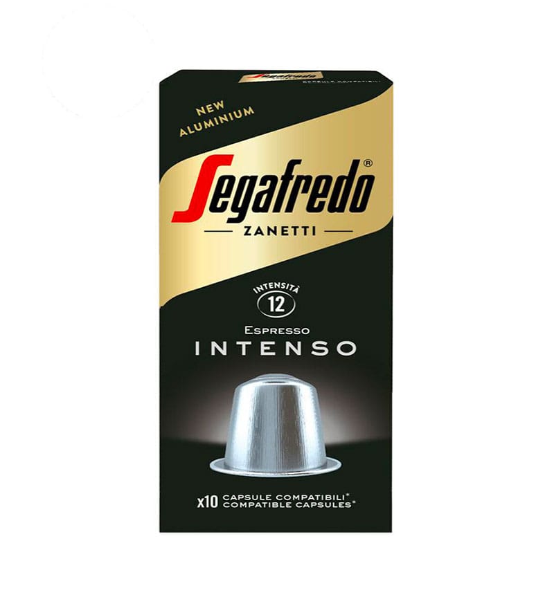 10 Capsule Aluminiu Segafredo Espresso Intenso - Compatibile Nespresso 10 Capsule Aluminiu Segafredo Espresso Intenso - Compatibile Nespresso