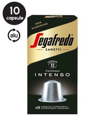 10 Capsule Aluminiu Segafredo Espresso Intenso - Compatibile Nespresso 10 Capsule Aluminiu Segafredo Espresso Intenso - Compatibile Nespresso