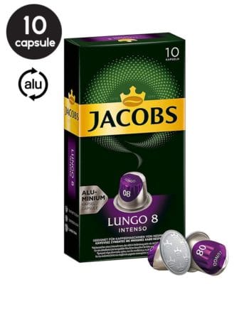 10 Capsule Jacobs Lungo Intenso - Compatibile Nespresso 10 Capsule Jacobs Lungo Intenso - Compatibile Nespresso
