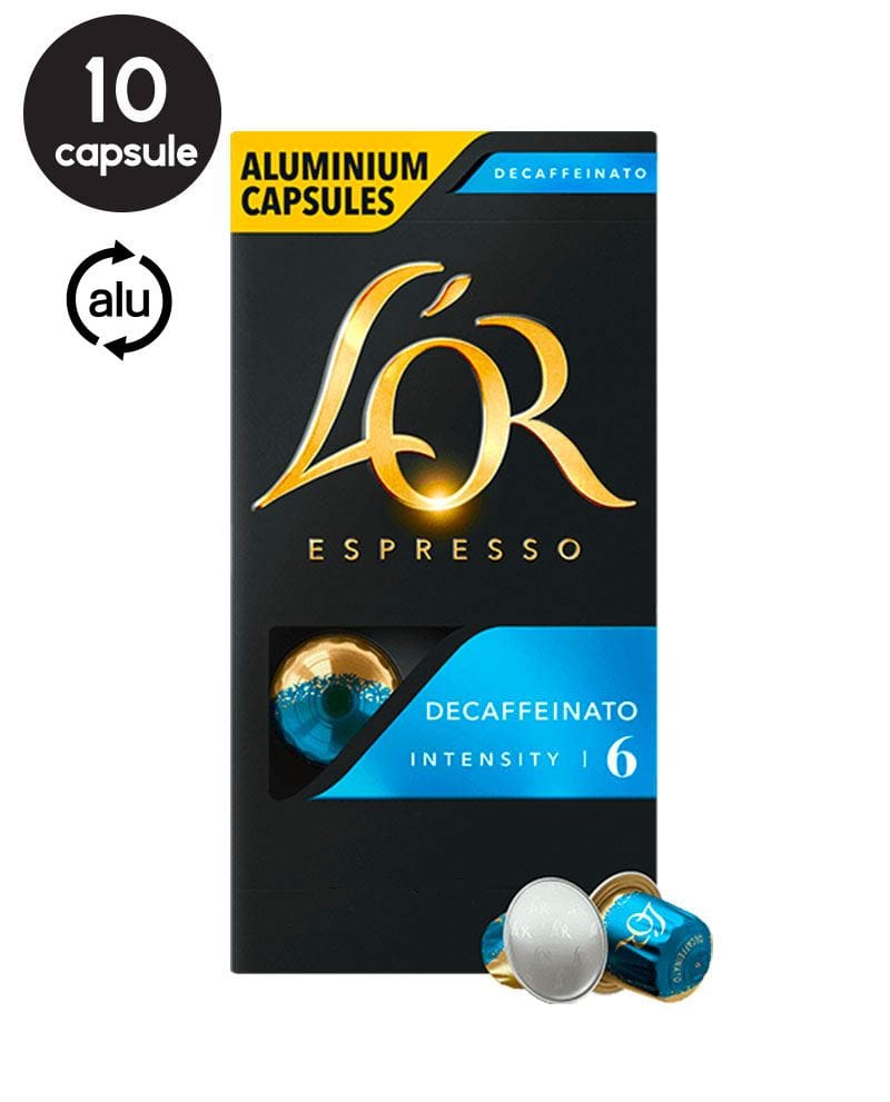 10 Capsule L'Or Espresso Decaffeinato - Compatibile Nespresso 10 Capsule L'Or Espresso Decaffeinato - Compatibile Nespresso