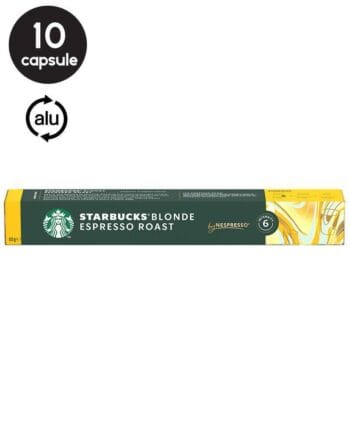 10 Capsule Starbucks Blonde Espresso Roast - Compatibile Nespresso 10 Capsule Starbucks Blonde Espresso Roast - Compatibile Nespresso