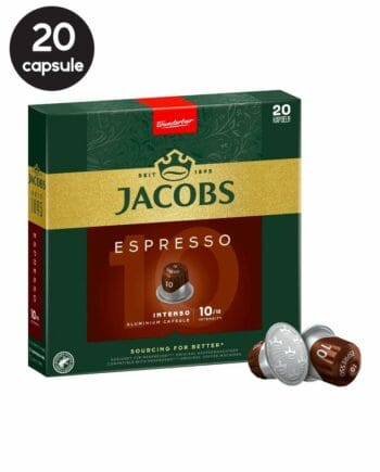 20 Capsule Jacobs Espresso Intenso - Compatibile Nespresso 20 Capsule Jacobs Espresso Intenso - Compatibile Nespresso