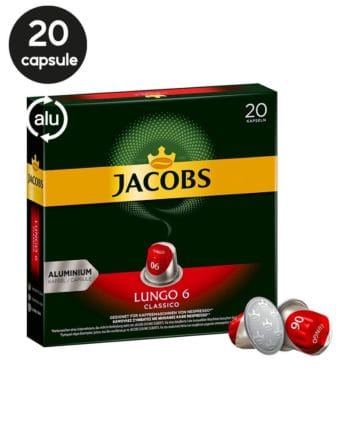 20 Capsule Jacobs Lungo Classico - Compatibile Nespresso 20 Capsule Jacobs Lungo Classico - Compatibile Nespresso