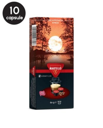10 Capsule Martello - Espresso Decaffeinato 10 Capsule Martello - Espresso Decaffeinato