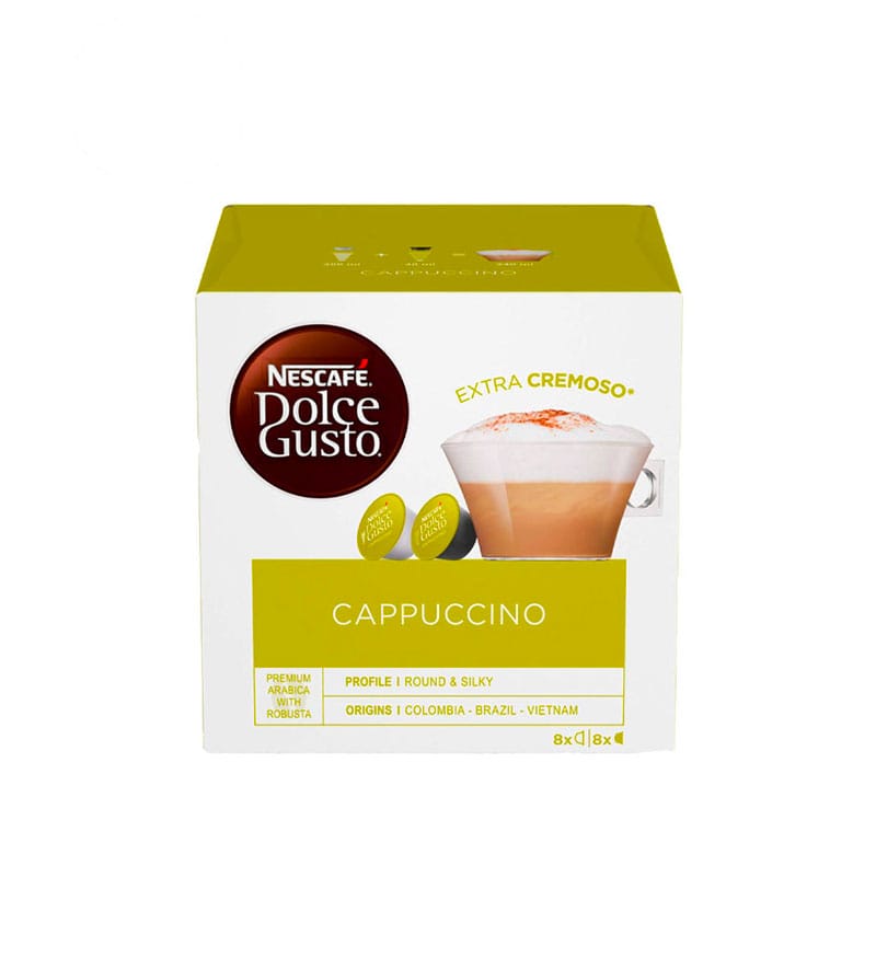 16 (8+8) Capsule Nescafe Dolce Gusto Cappuccino 16 (8+8) Capsule Nescafe Dolce Gusto Cappuccino