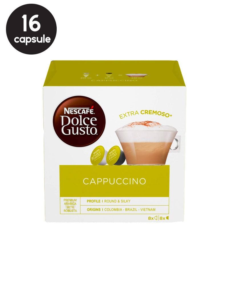 16 (8+8) Capsule Nescafe Dolce Gusto Cappuccino 16 (8+8) Capsule Nescafe Dolce Gusto Cappuccino