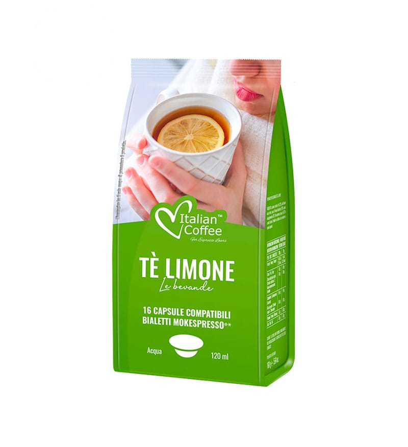 16 Capsule Italian Coffee Ceai Lamaie - Compatibile Bialetti Mokespresso 16 Capsule Italian Coffee Ceai Lamaie - Compatibile Bialetti Mokespresso