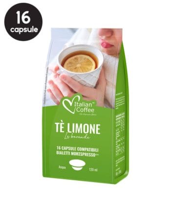 16 Capsule Italian Coffee Ceai Lamaie - Compatibile Bialetti Mokespresso 16 Capsule Italian Coffee Ceai Lamaie - Compatibile Bialetti Mokespresso