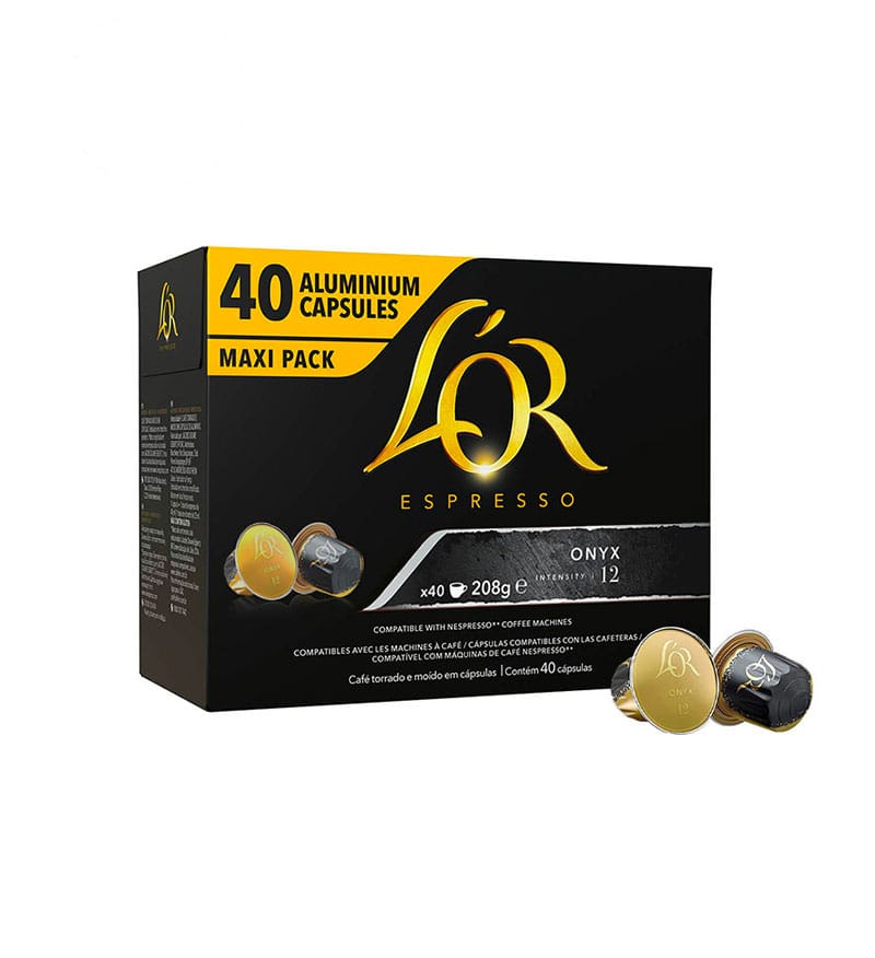 40 Capsule L'Or Espresso Onyx – Compatibile Nespresso 40 Capsule L'Or Espresso Onyx – Compatibile Nespresso