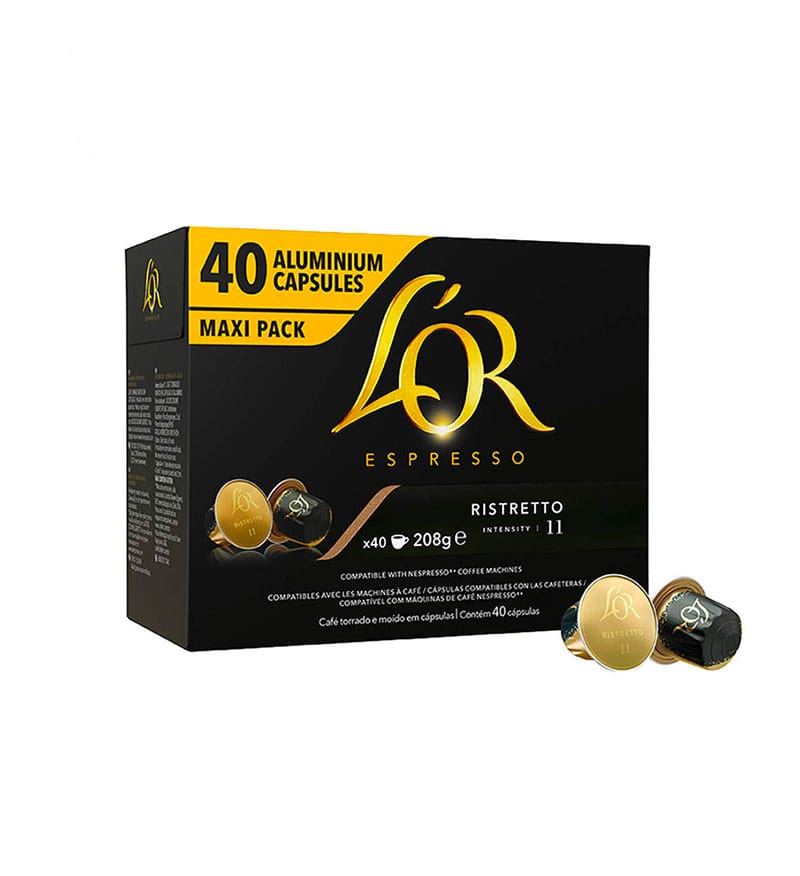 40 Capsule L'Or Espresso Ristretto – Compatibile Nespresso 40 Capsule L'Or Espresso Ristretto – Compatibile Nespresso