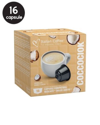 16 Capsule Italian Coffee Coccociok - Compatibile Dolce Gusto 16 Capsule Italian Coffee Coccociok - Compatibile Dolce Gusto
