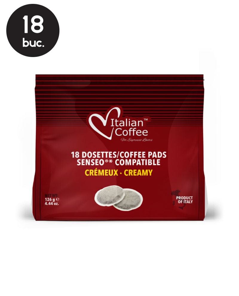 18 Paduri Italian Coffee Cremoso – Compatibile Senseo 18 Paduri Italian Coffee Cremoso – Compatibile Senseo